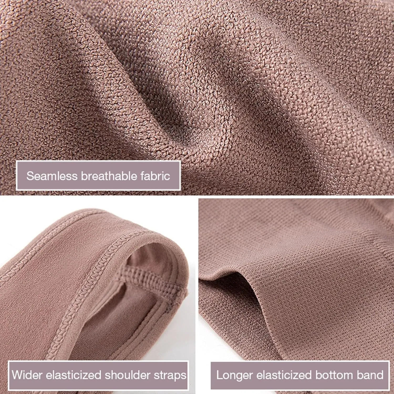 Breathable Anti-Sagging Sports Bras for Women High Suppor Plus Size Wireless Adjustable High Impact Bra
