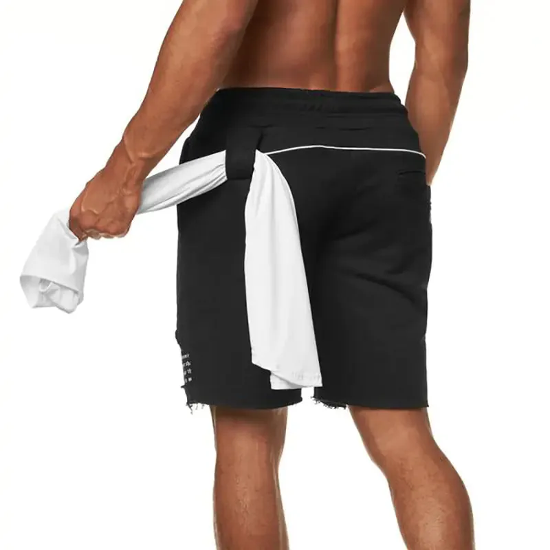 Breathable Five-Point Sports Fitness Pants