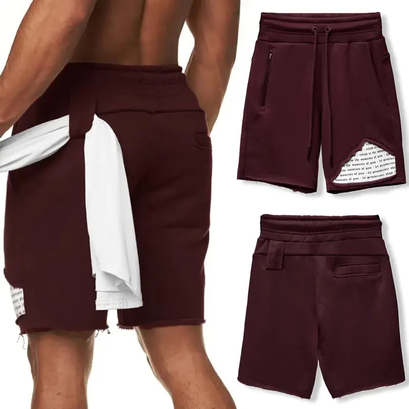 Breathable Five-Point Sports Fitness Pants