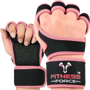 Breathable Gym Gloves with Wrist Support