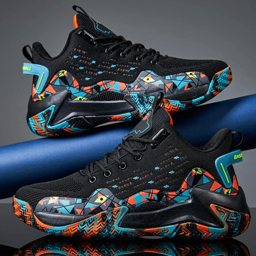 Breathable Outdoor Sports Shoes Basketball Shoes Running Shoes Men's Shoes Basketball Shoes