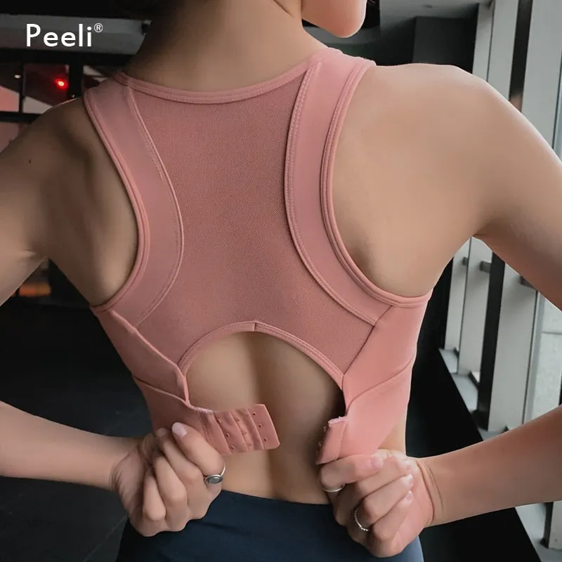 Breathable Sexy Back Sports Bra