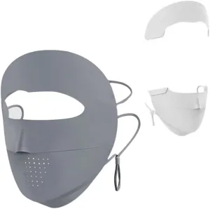 Breathable UV Face Cover UPF 50  Women Summer Face Covering Eye Protection Sunscreen Mask Sports Face Cover