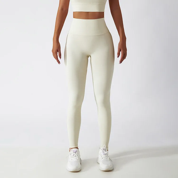 Breathable Yoga High Waist Hip Lifting  Leggings