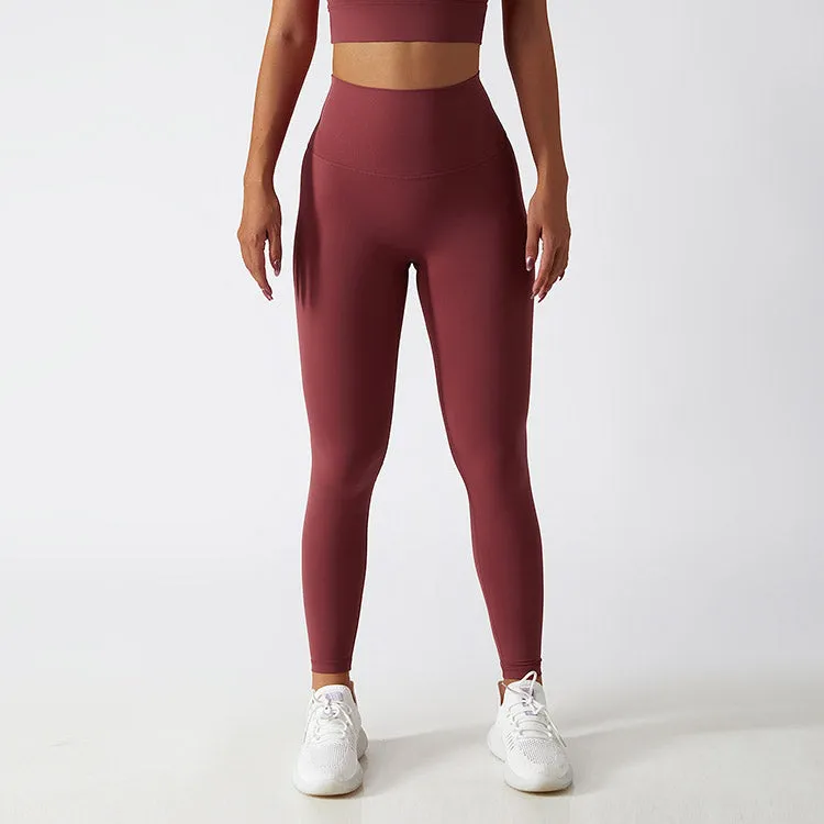Breathable Yoga High Waist Hip Lifting  Leggings