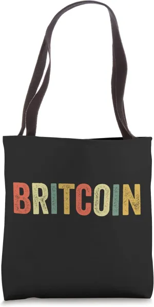Britcoin Digital Currency Crypto Cryptocurrency Blockchain Tote Bag