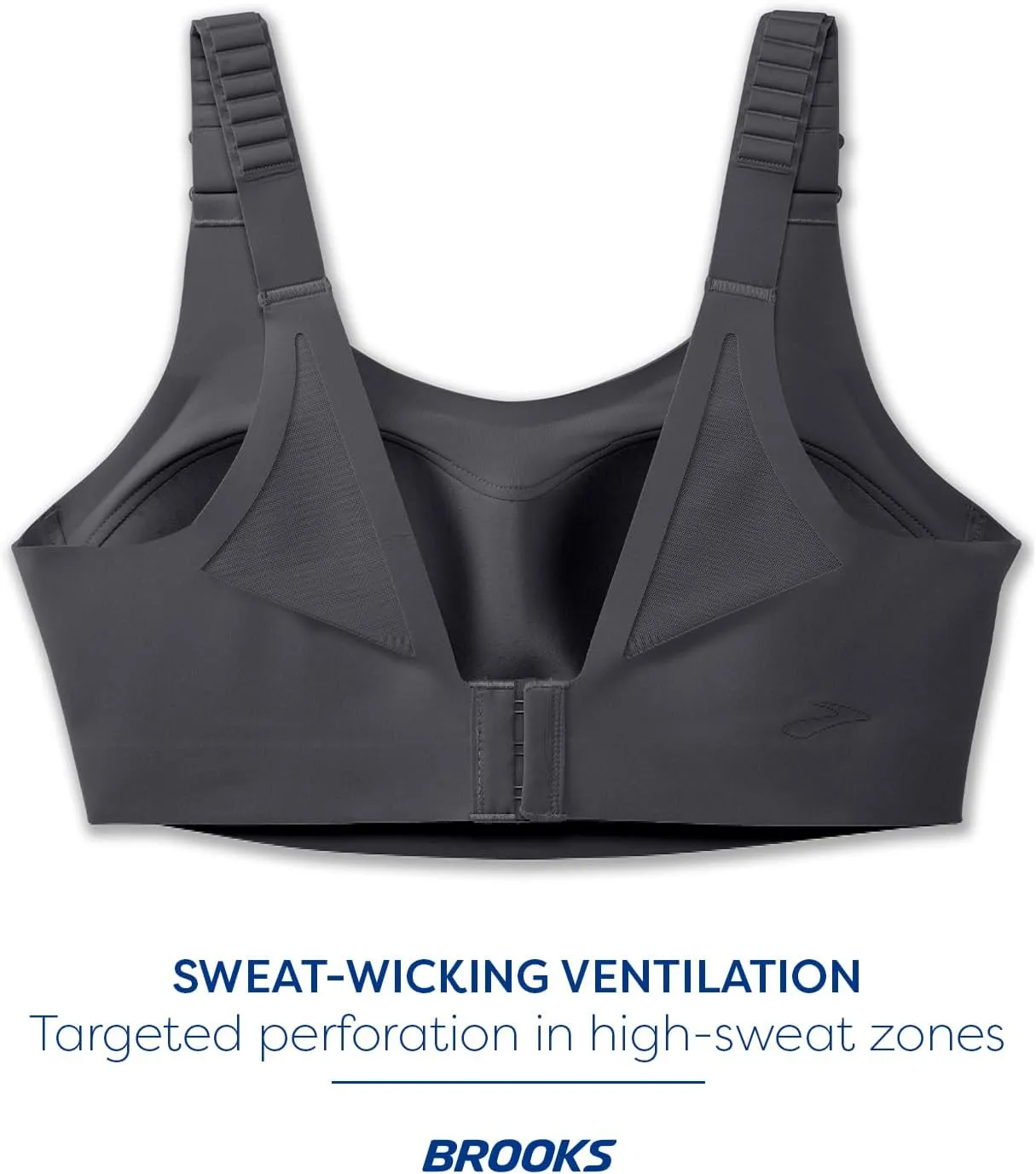 Brooks Women's Scoopback 2.0 Sports Bra for High Impact Running, Workouts & Sports with Maximum Support