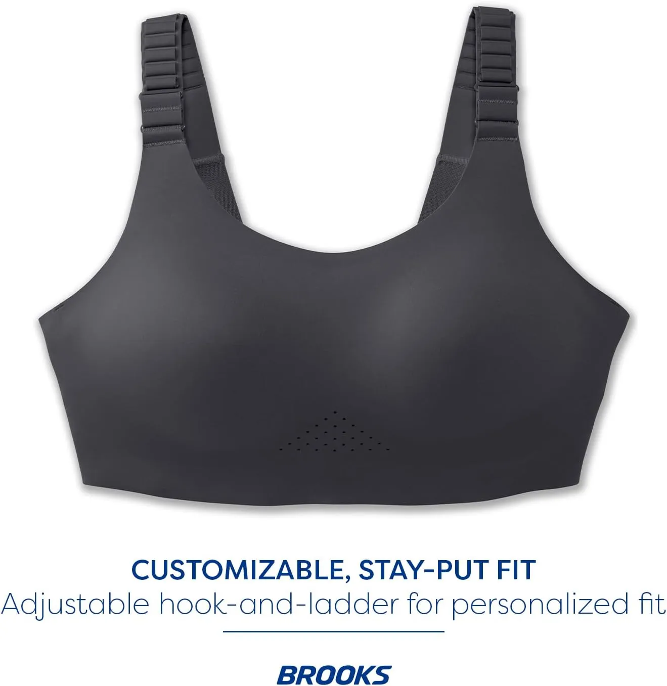 Brooks Women's Scoopback 2.0 Sports Bra for High Impact Running, Workouts & Sports with Maximum Support