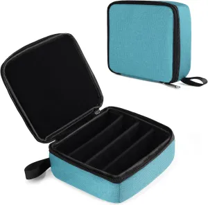 Bukere Travel Sunglasses Organizer Case, Adjustable Slot For Multiple Pairs, Portable Eyeglasses Storage Box for Men Women