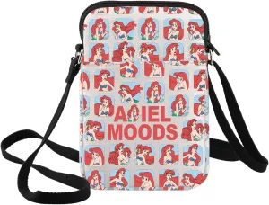 BWWKTOP Mermaid Crossbody Bag Fairy Tales Gift Mermaid Princess Moods Crossover Shoulder Bag Princess Merchandise