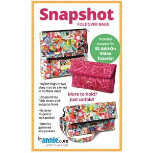ByAnnie - Snapshot Foldover Bags