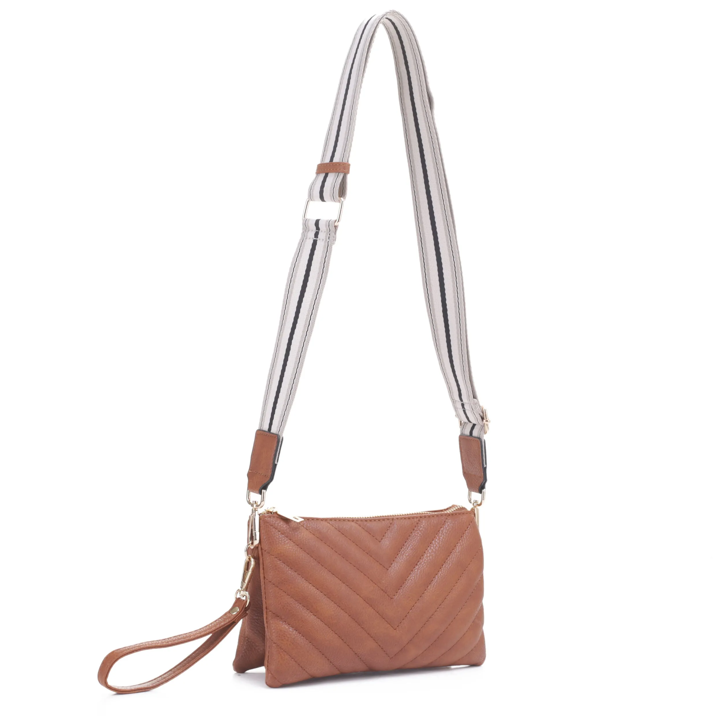 Callie Chevron Crossbody
