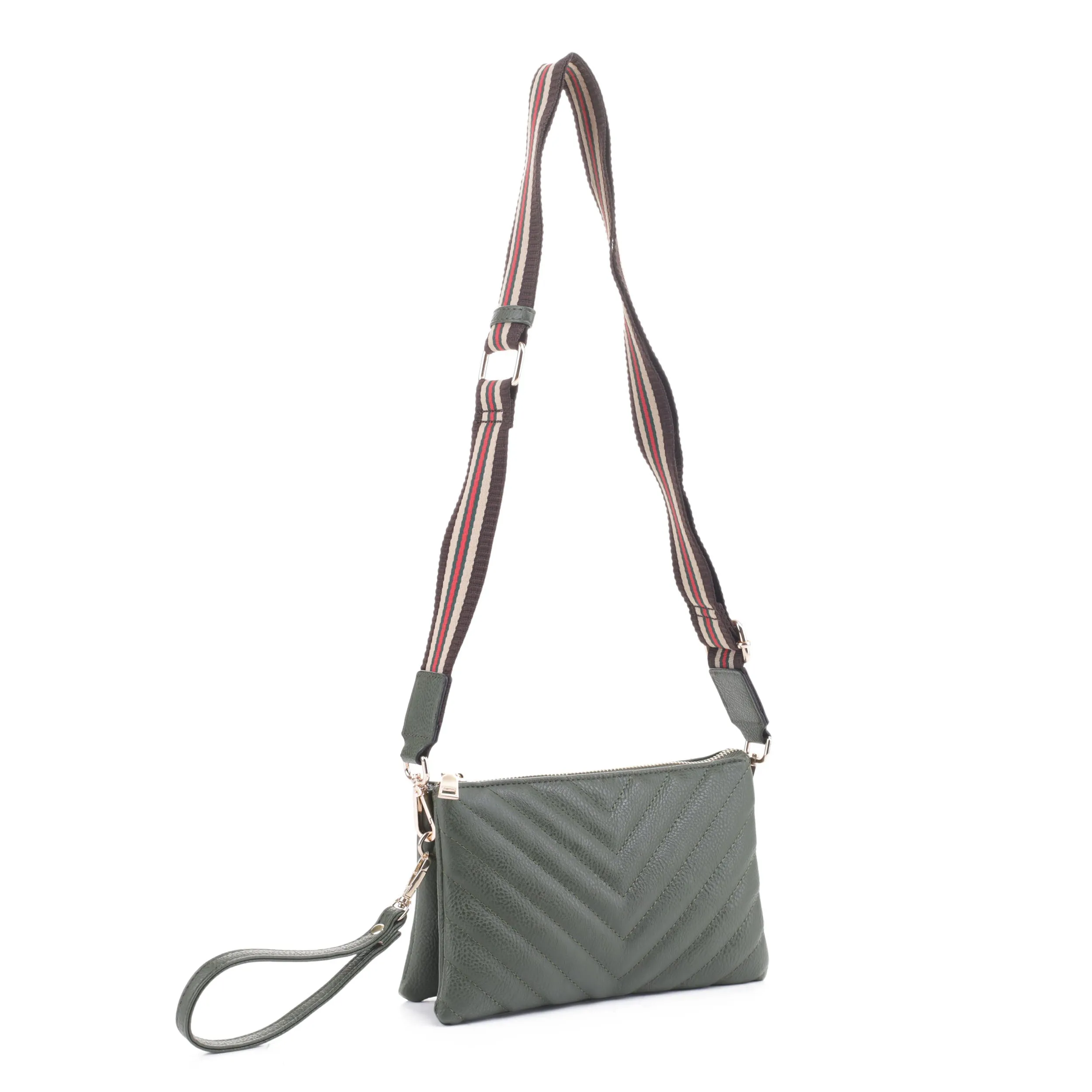 Callie Chevron Crossbody
