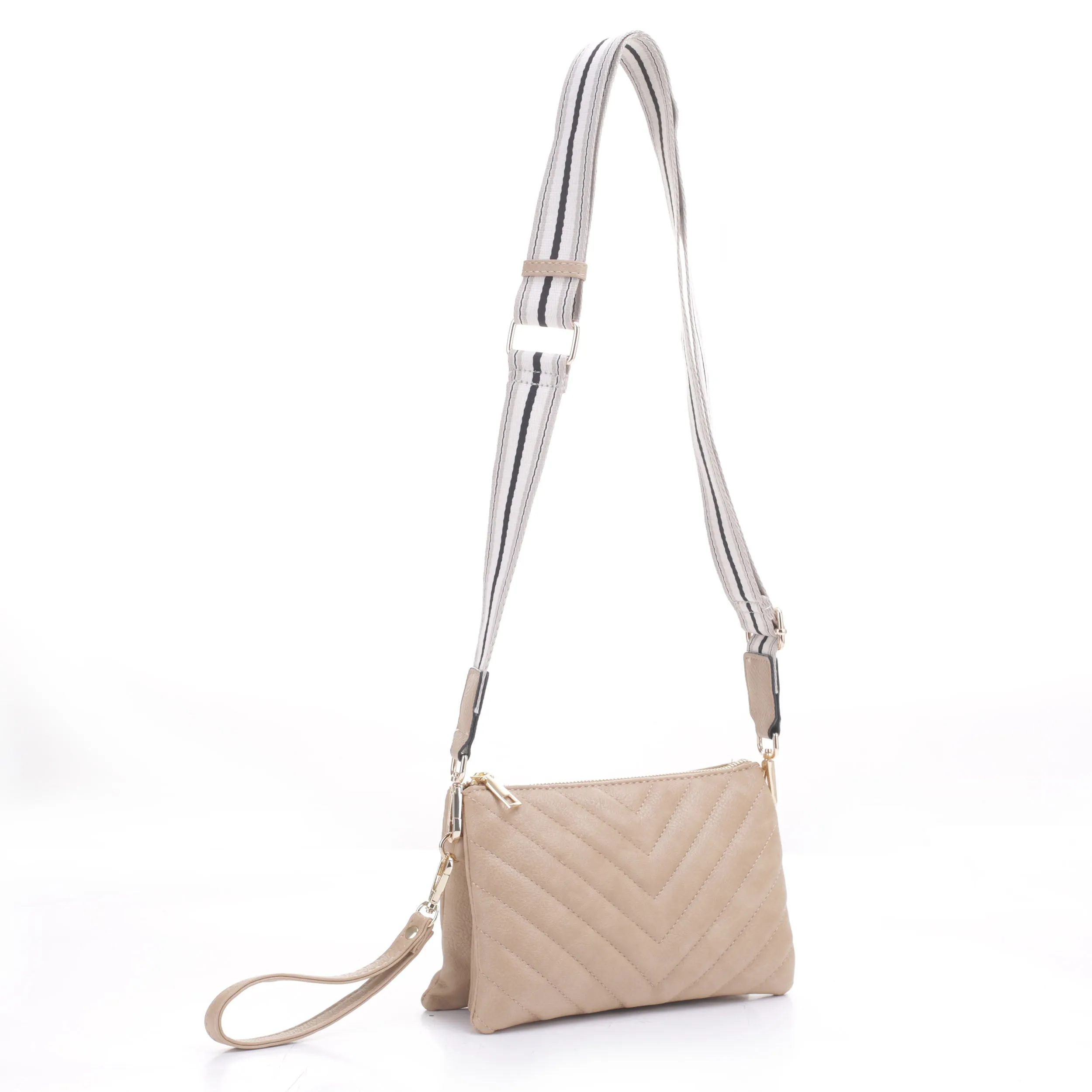 Callie Chevron Crossbody