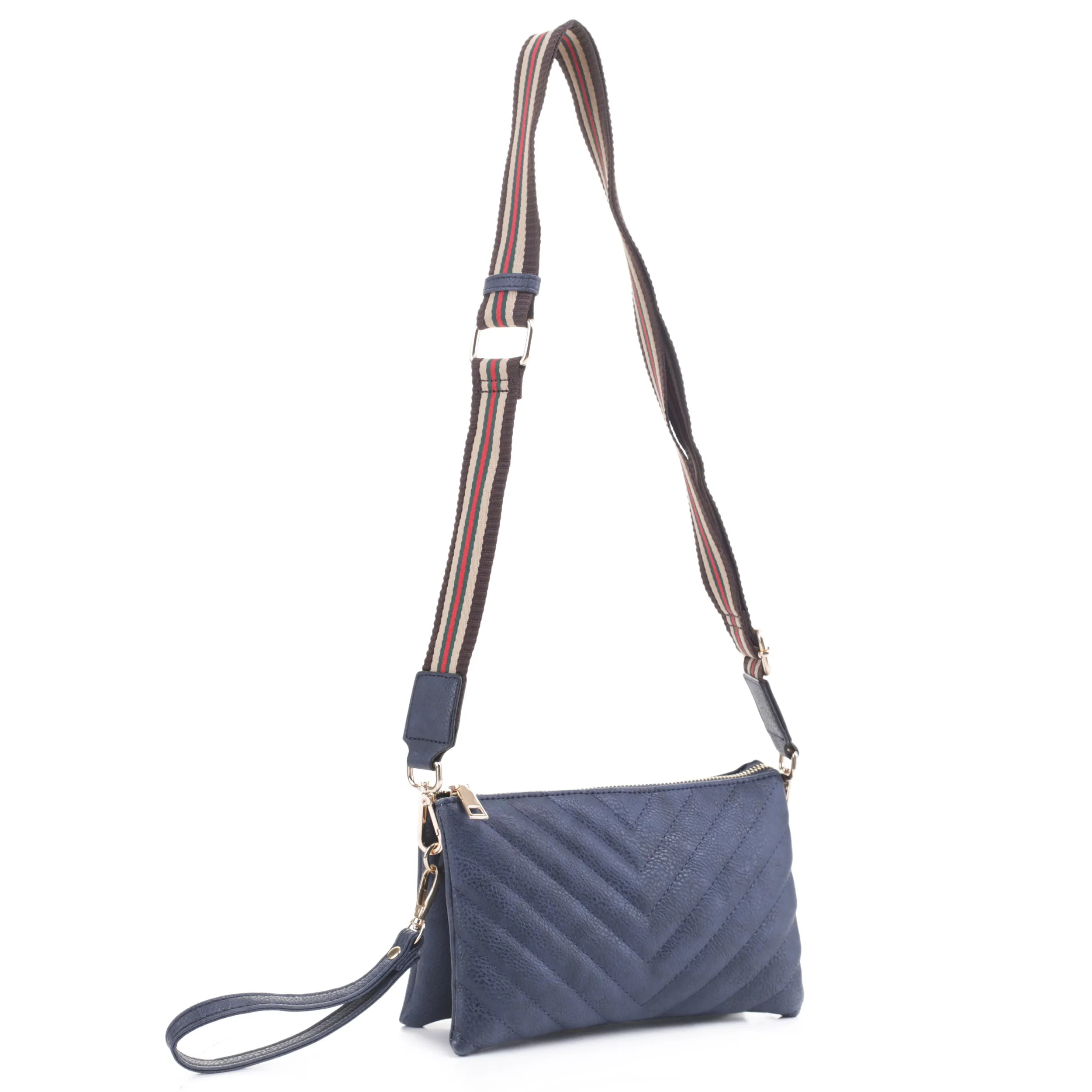 Callie Chevron Crossbody