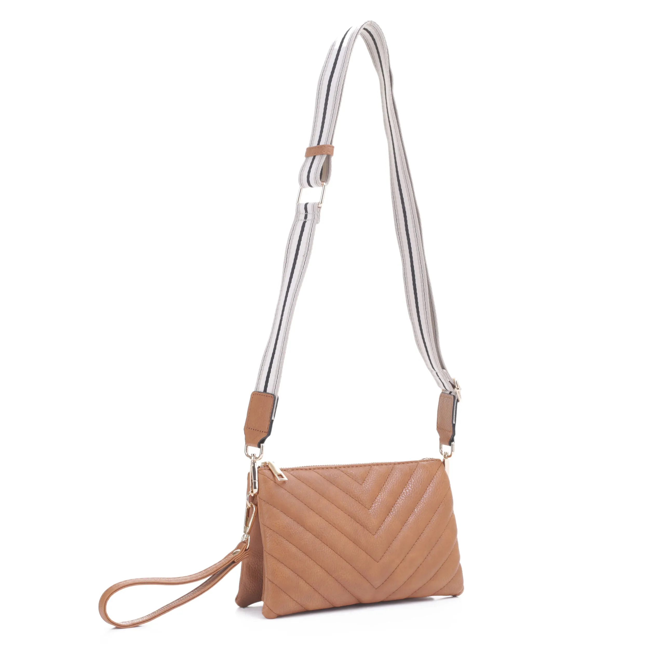 Callie Chevron Crossbody