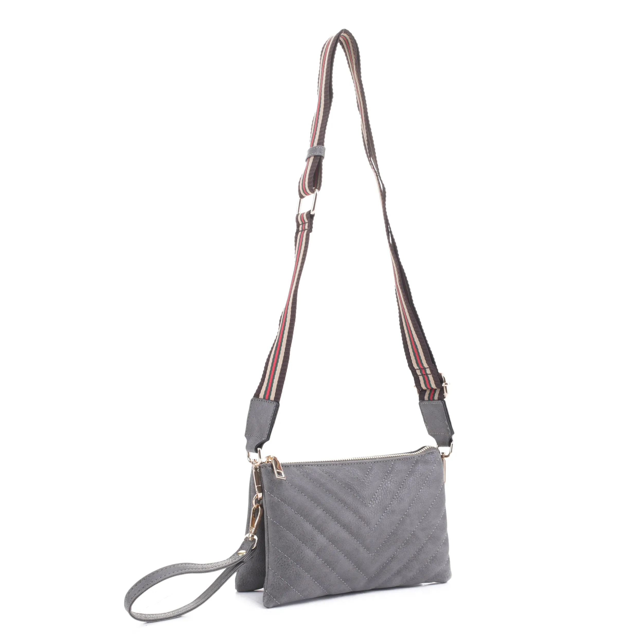 Callie Chevron Crossbody