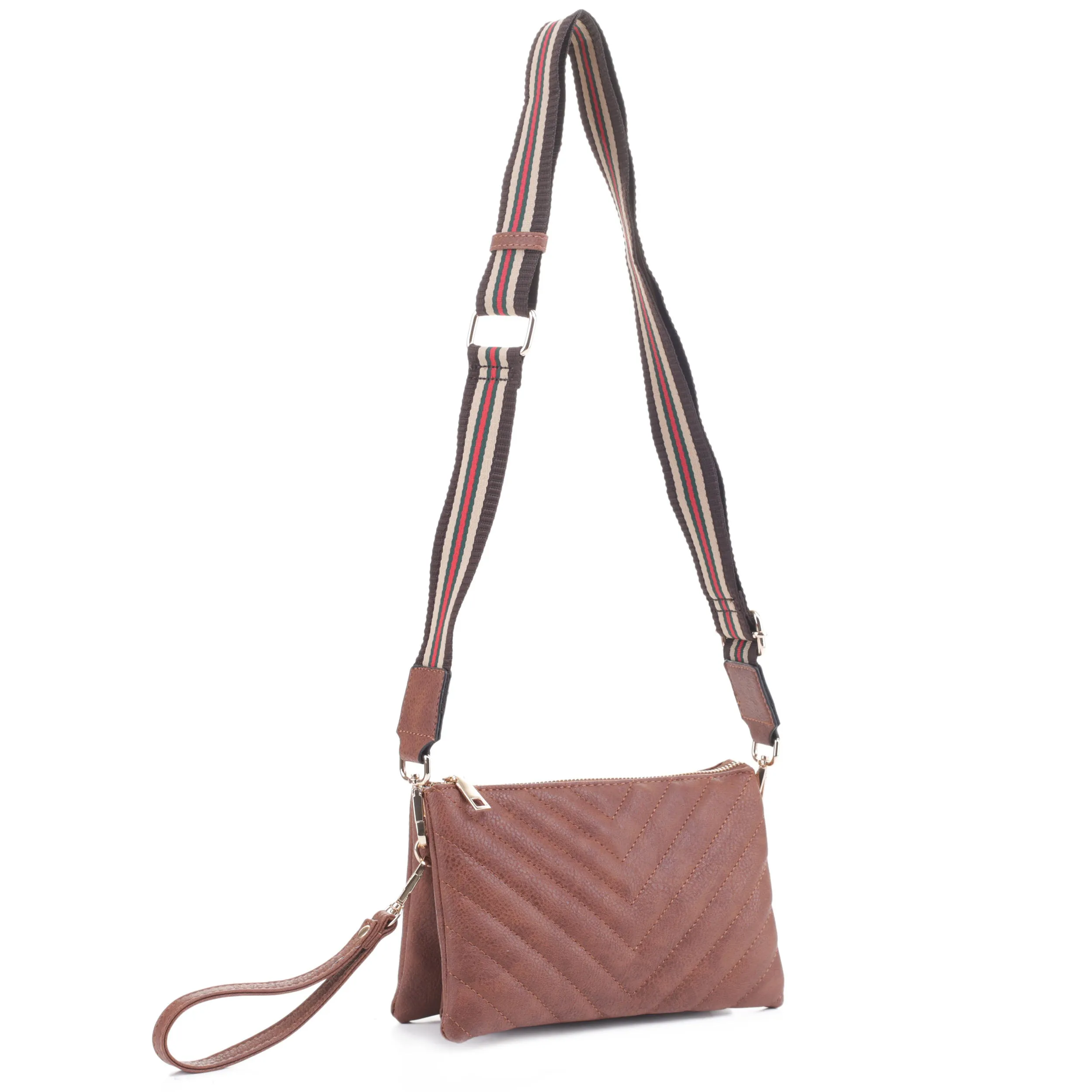Callie Chevron Crossbody