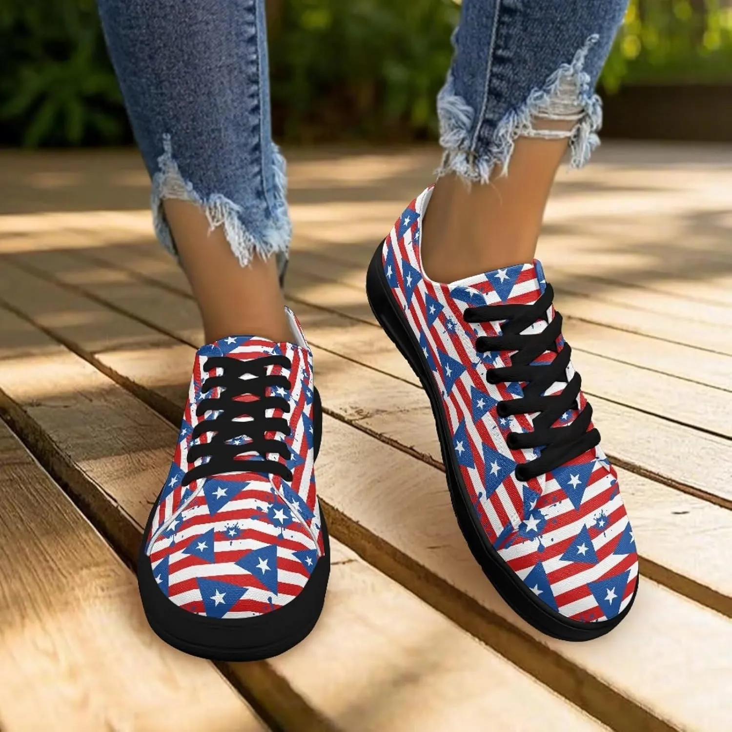 Canvas Shoes for Women Classic Fashion Sneakers Lace Up Low Top Casual Lightweight Breathable Sneakers Wide Toe Shoes