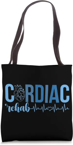 Cardiac Rehab Nurse Heartbeat Cardiac Rehabilitation Tote Bag