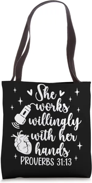 Cardiac Sonographer Cardiac Sonography Echocardiographer Tote Bag