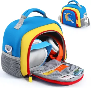 Carrying Bag Compatible with Yoto Player (3rd Generation), Kids Toys Storage Case with Handle and Shoulder Strap for Yoto Player, Detachable Bag for Bluetooth Audio Speaker