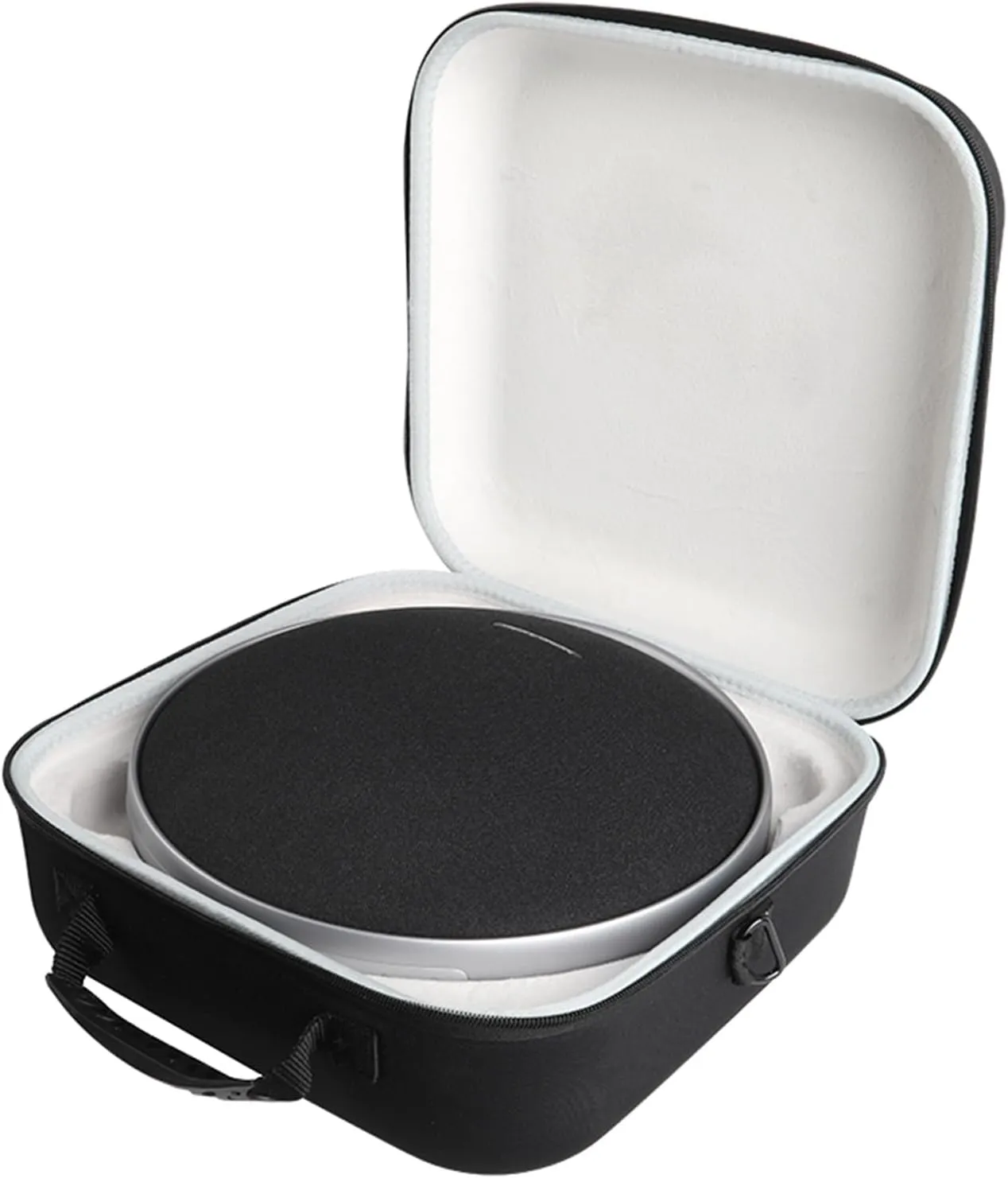 Case for Harman Kardon Onyx Studio 9,Hard EVA Carrying Case Cover Storage Bag w/Shoulder Strap for Harman Kardon Onyx Studio 9 - Portable Stereo Bluetooth Home Speaker and Cable,Black Gray