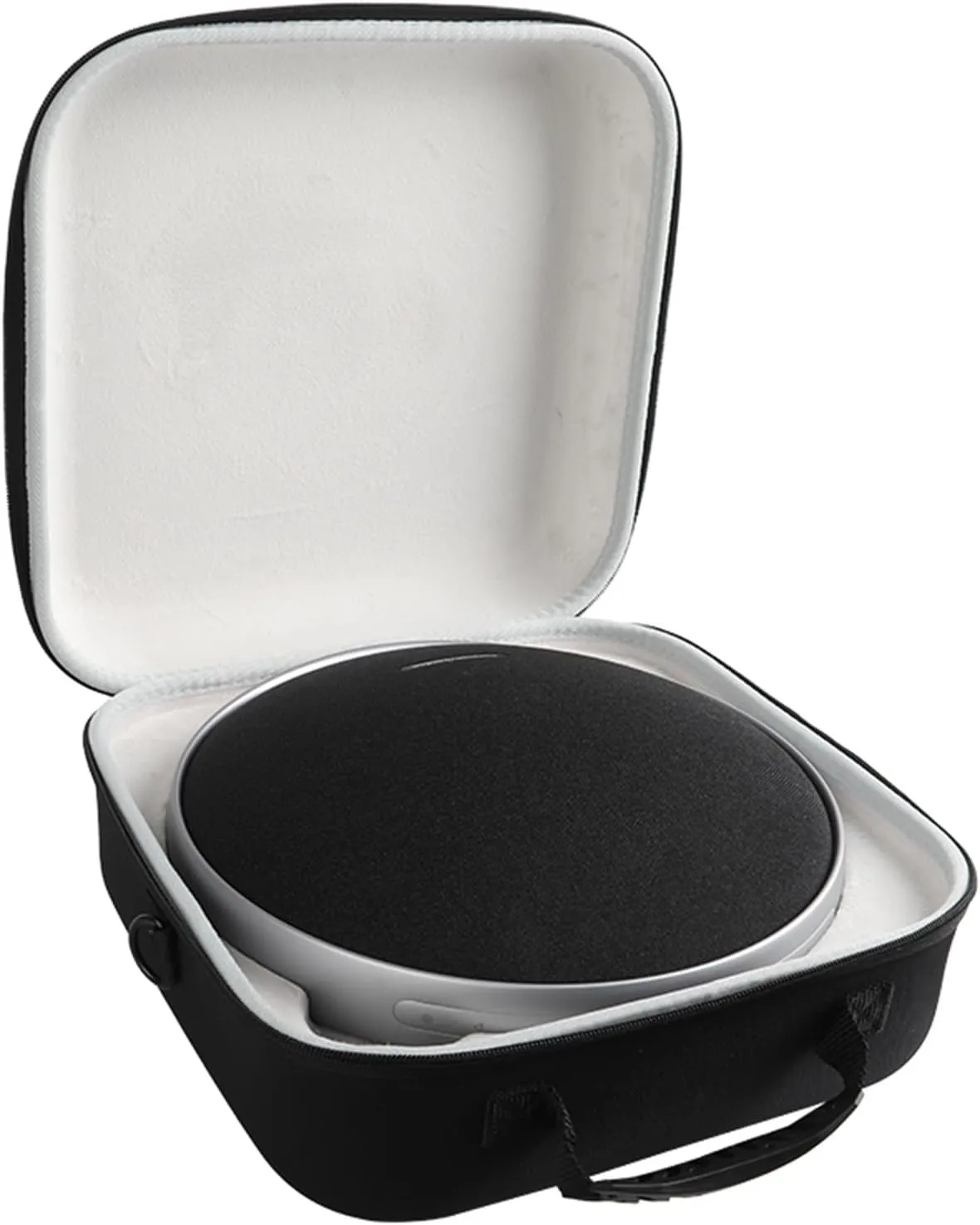 Case for Harman Kardon Onyx Studio 9,Hard EVA Carrying Case Cover Storage Bag w/Shoulder Strap for Harman Kardon Onyx Studio 9 - Portable Stereo Bluetooth Home Speaker and Cable,Black Gray
