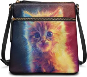 Casual Crossbody Bags for Women Leather Shoulder Bag Hobo Purses for Women Christmas Handbags
