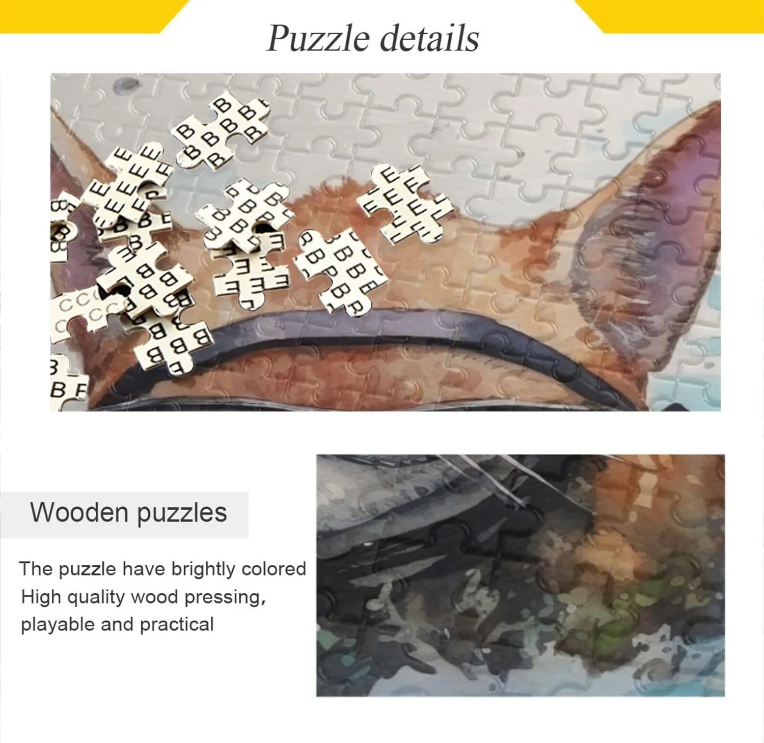 Cat Fish Jigsaw Puzzles for Adults 1000 Pieces,Colorful Puzzle with Mesh Storage Bag,Learning Educational Puzzles for Gift 2011280
