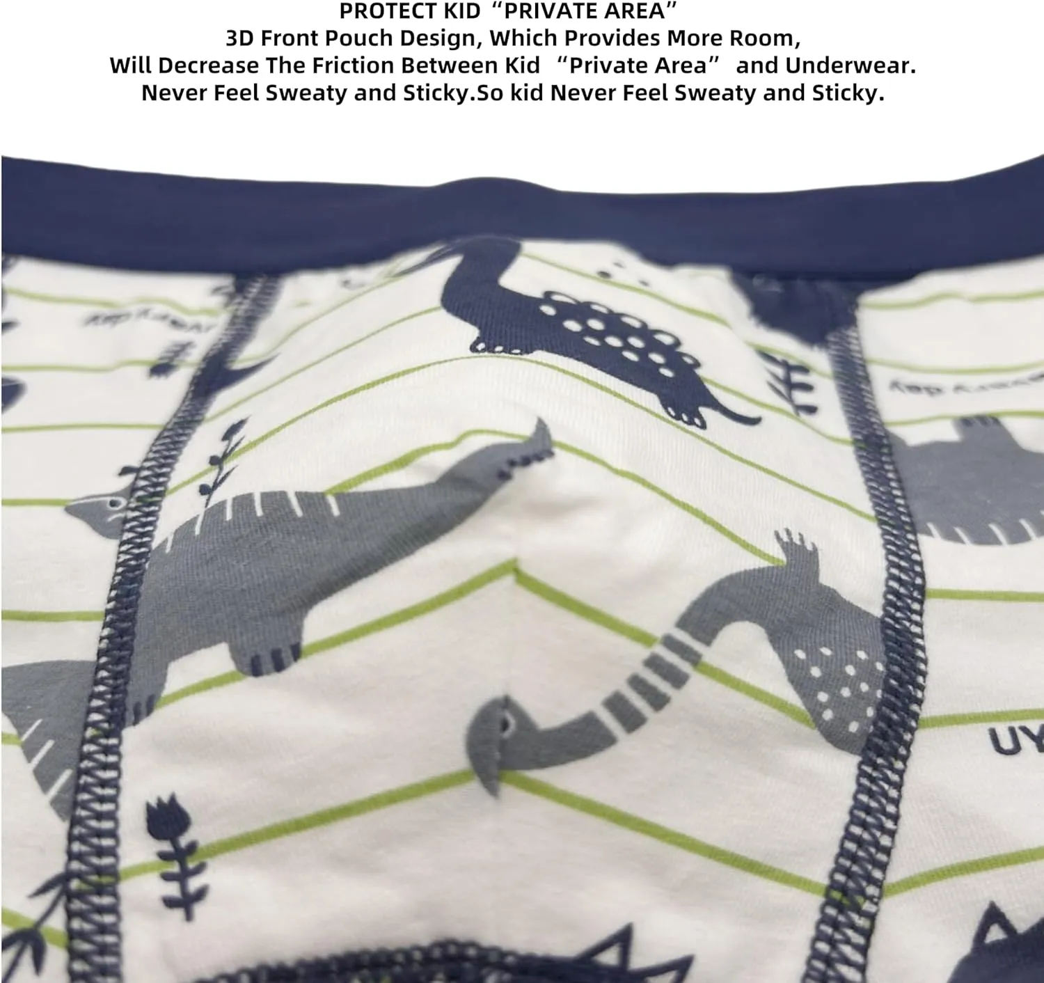 Cczmfeas Boys Kids Soft Cotton Fashion Boxer Briefs Toddler Breathable Underwear