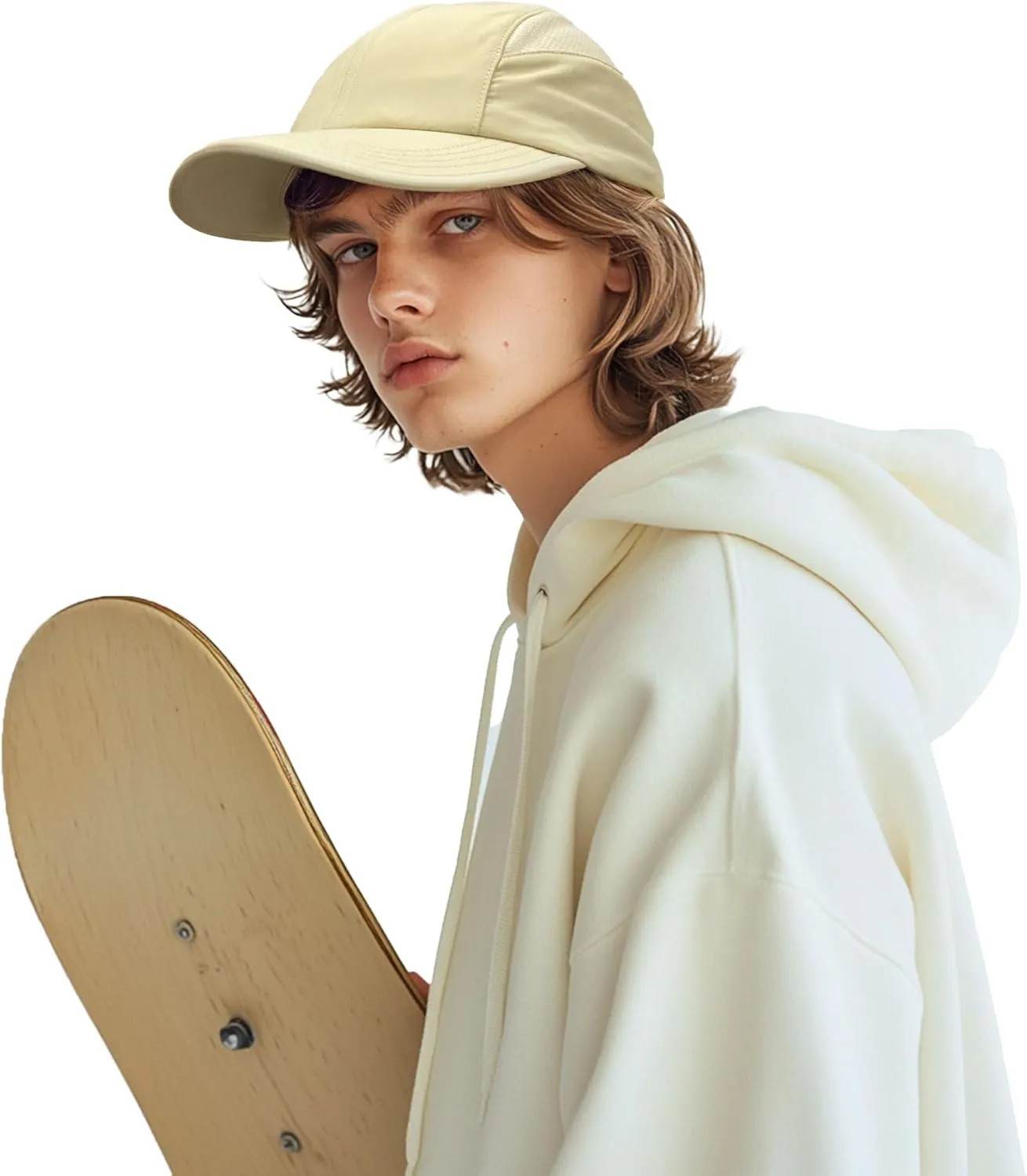 Clakllie Quick Dry Baseball Cap Breathable Sports Sun Hats Curved Brim Snapback Hat Cooling Outdoor Caps Men's Running Hats