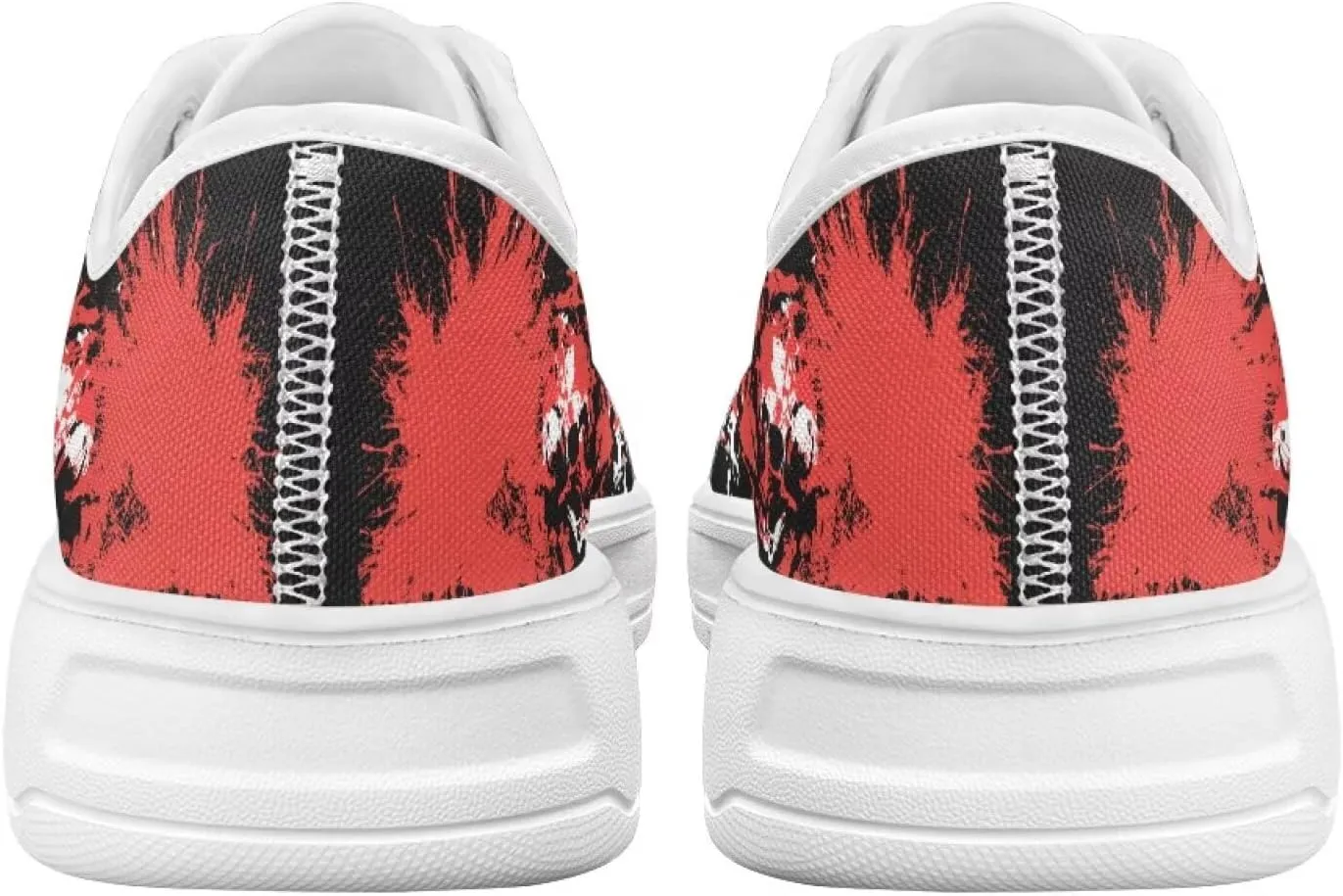 Classic Fashion Sneakers Canvas Shoes for Women Lace Up Low Top Canvas Casual Sneakers Lightweight Breathable Wide Toe Shoes
