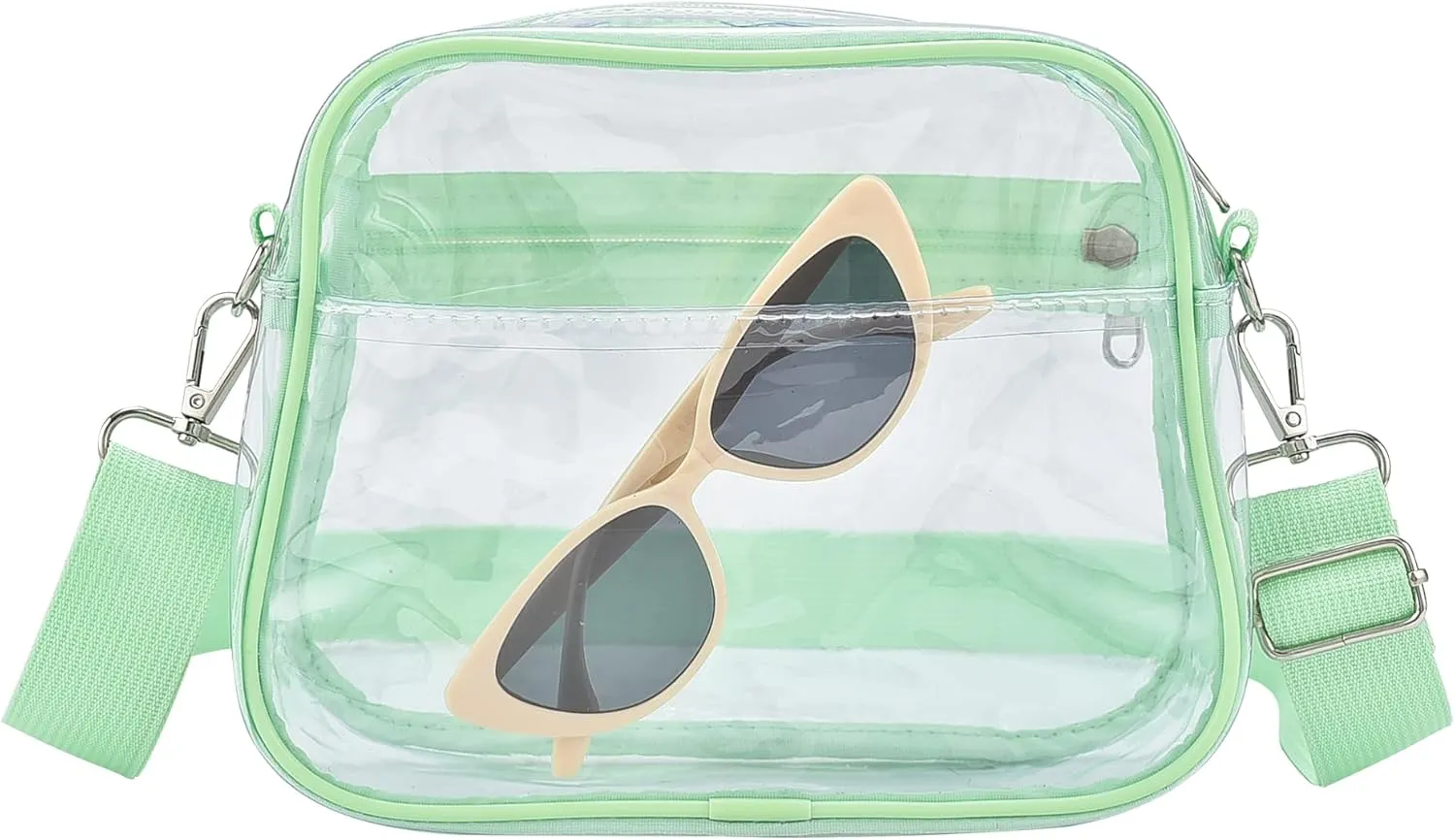 Clear Bag for Stadium Events Mini Small Clear Purse Clear Bag for Stadium Events Concert Sport Work