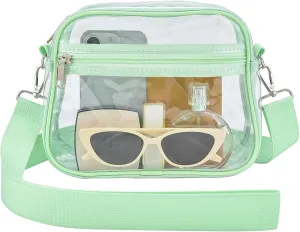 Clear Bag for Stadium Events Mini Small Clear Purse Clear Bag for Stadium Events Concert Sport Work