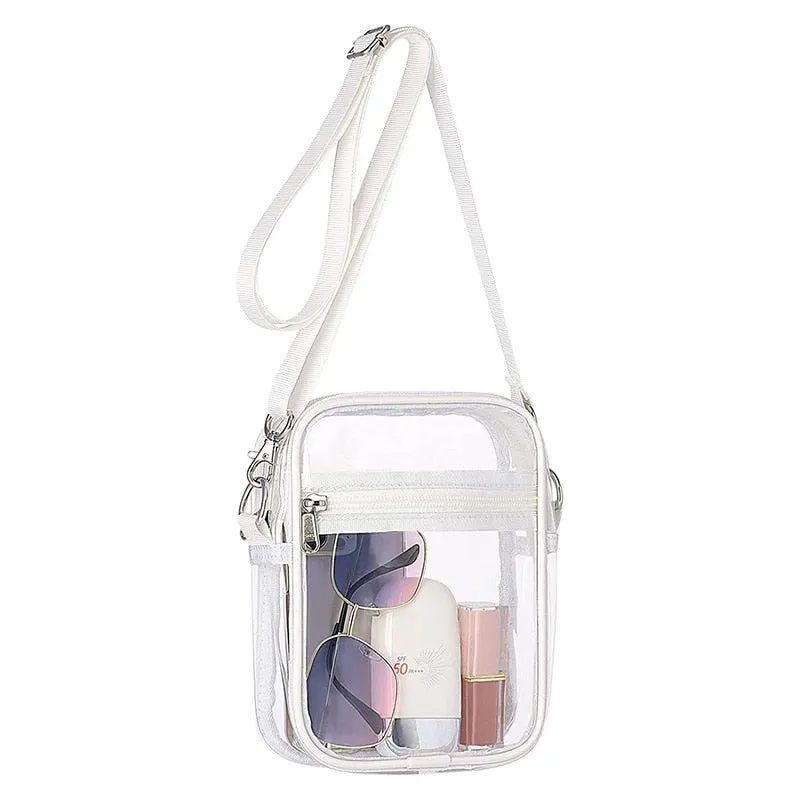 Clear Crossbody Stadium Bag