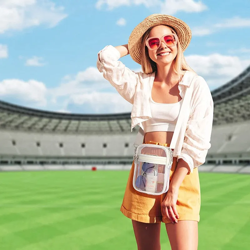 Clear Crossbody Stadium Bag