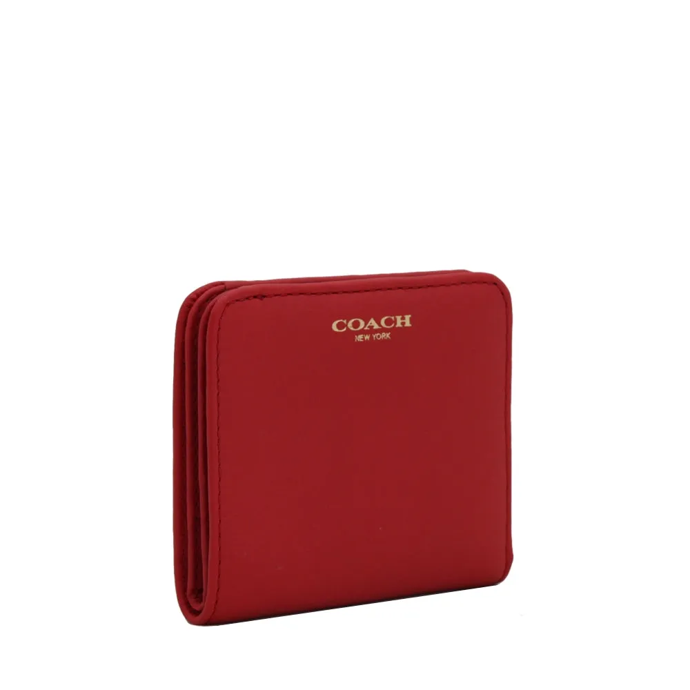 Coach 49652B Legacy Small Leather Wallet-Cognac