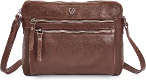 Cochoa Real Leather Soft Crossbody Bags for Women Small Purse Trendy Shoulder Sling Travel Crossover