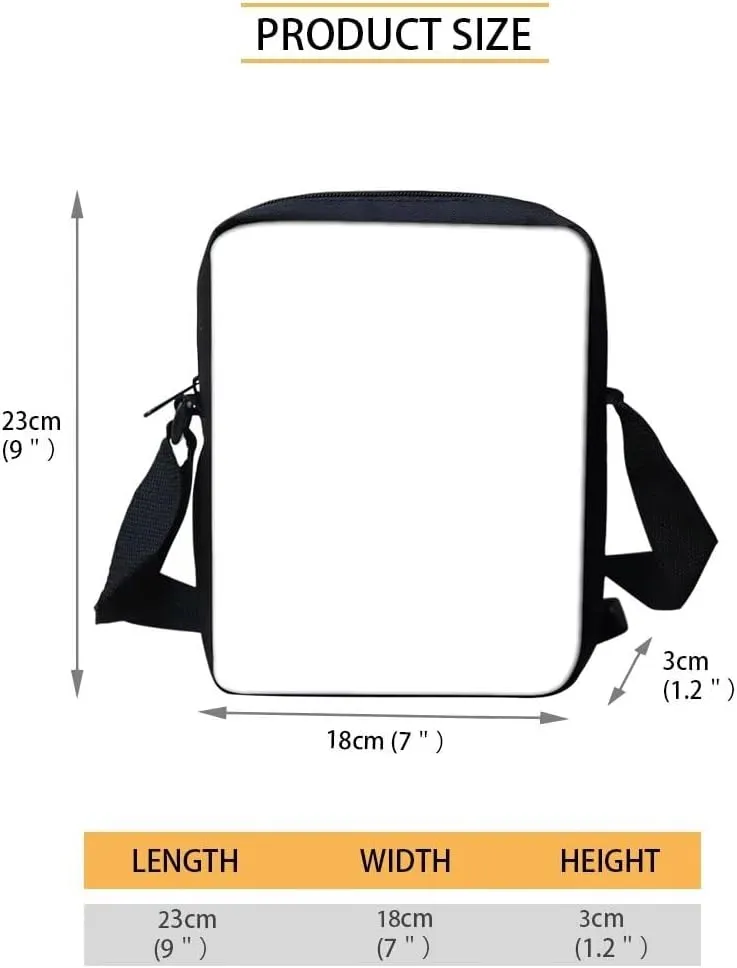 COEQINE Deer Crossbody Messenger Shoulder Bag for Women Travel Work Spring Purse for Ladies Portable Mini Novelty Purses Birthday Back to School Valentine Gift for Her Him