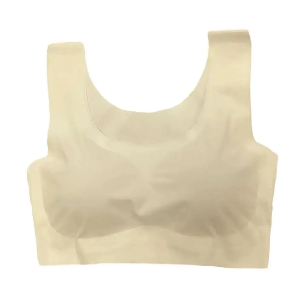 Comfortable Bra Seamless Shockproof Women's Sports Bra Soft Breathable Support for Jogging Gym Activities Breathable Bra