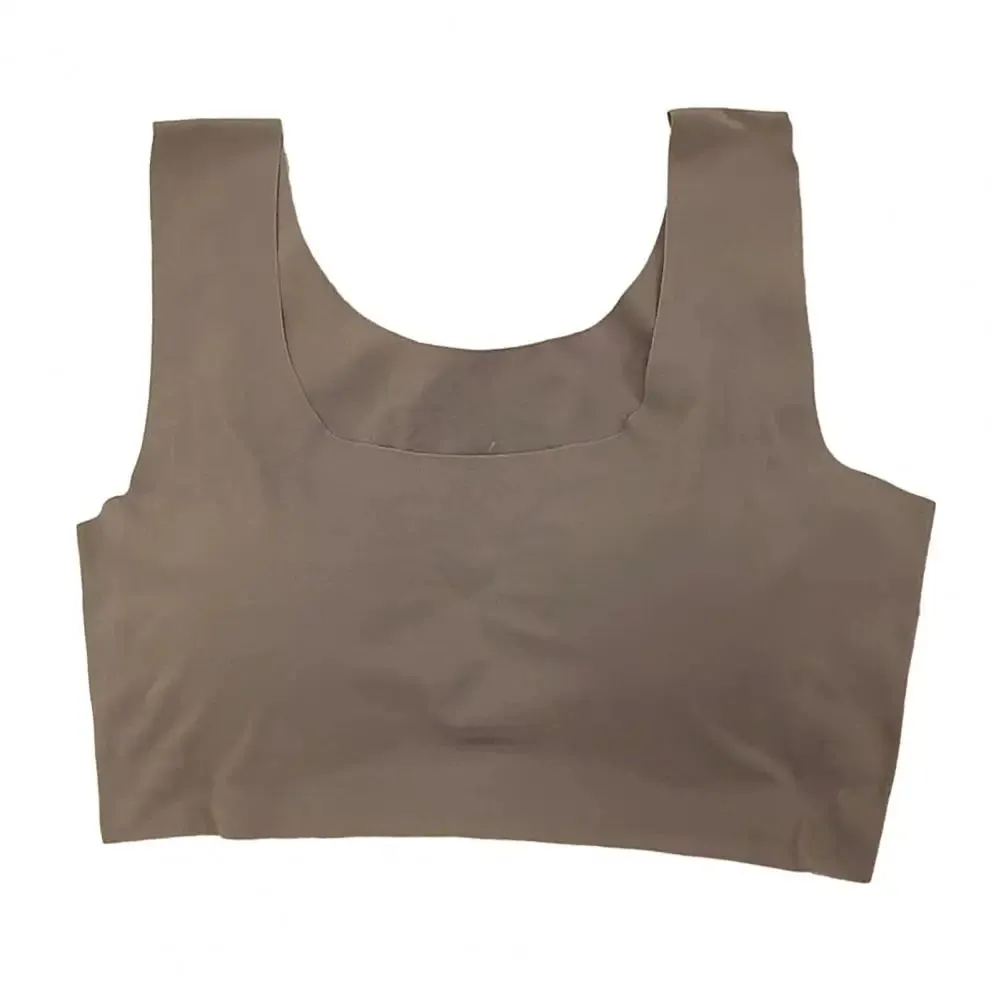 Comfortable Bra Seamless Shockproof Women's Sports Bra Soft Breathable Support for Jogging Gym Activities Breathable Bra