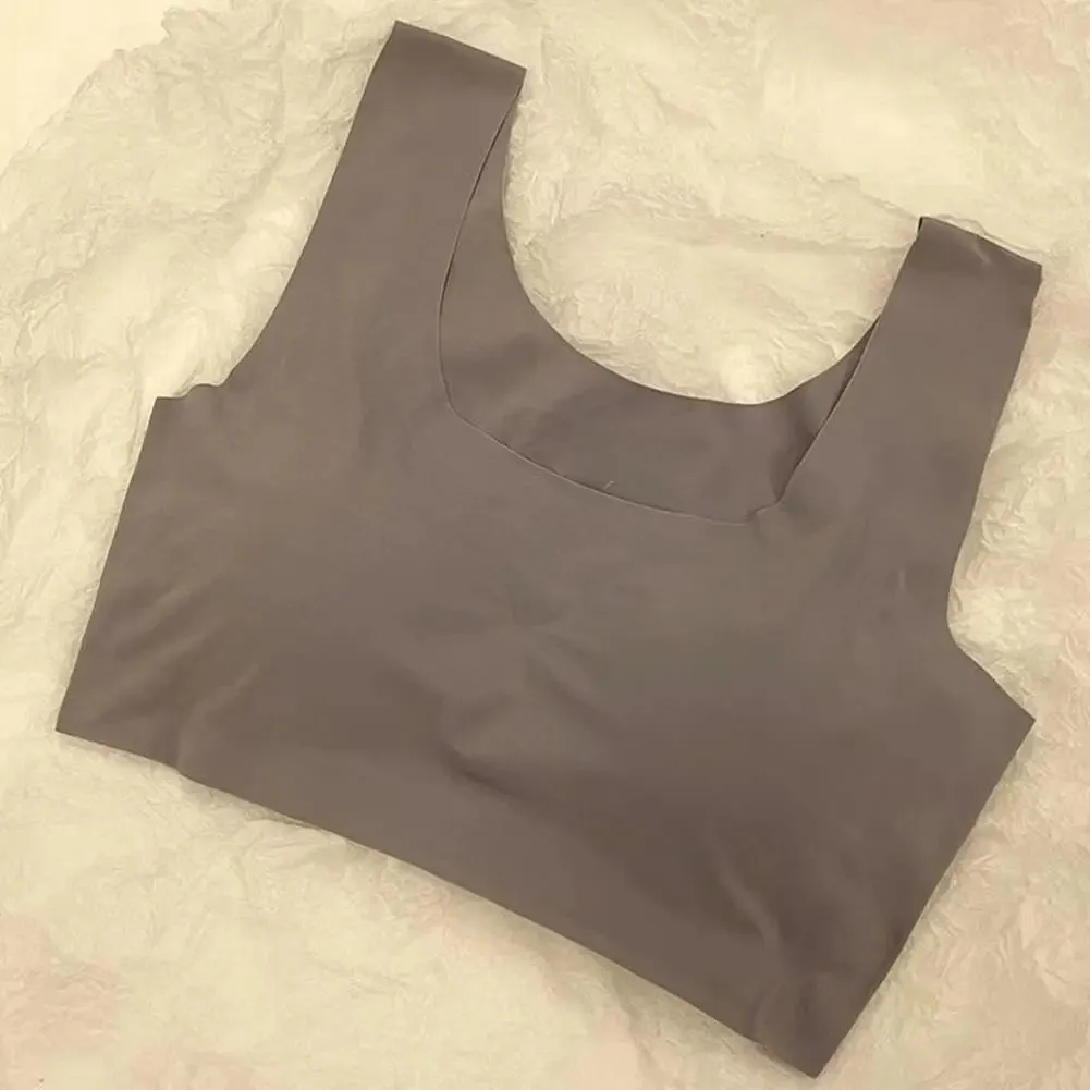 Comfortable Bra Seamless Shockproof Women's Sports Bra Soft Breathable Support for Jogging Gym Activities Breathable Bra