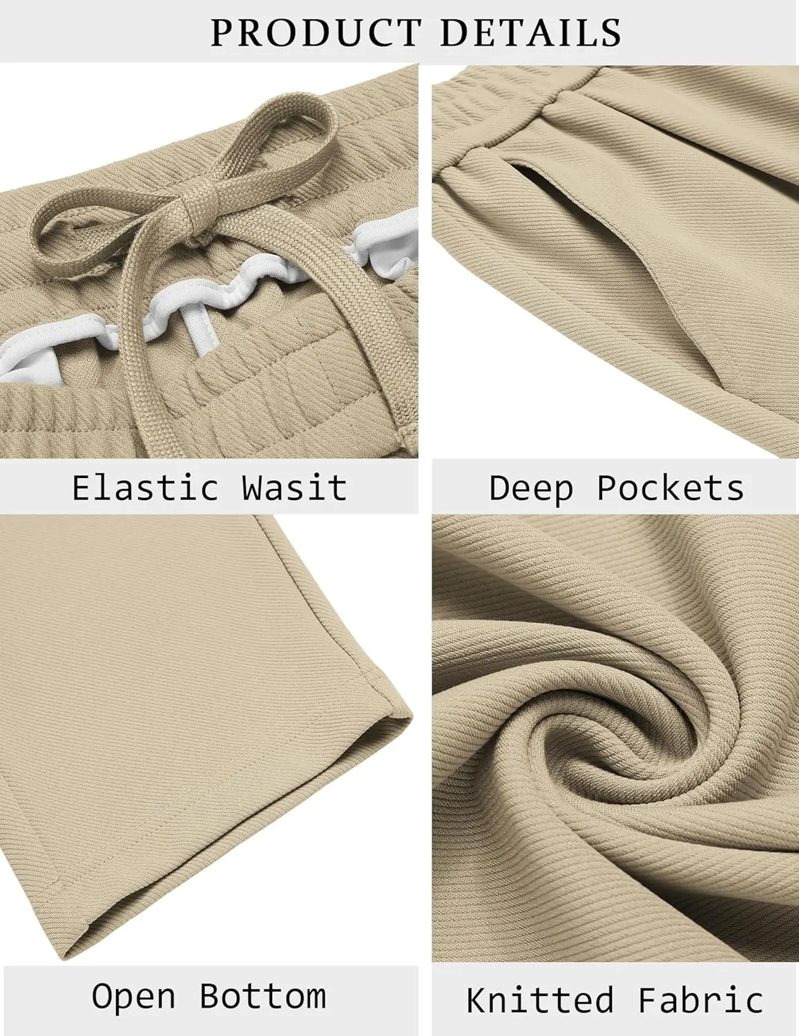 COOFANDY Mens Casual Sweatpants Open Bottom Lounge Pants Lightweight Baggy Workout Yoga Track Pants