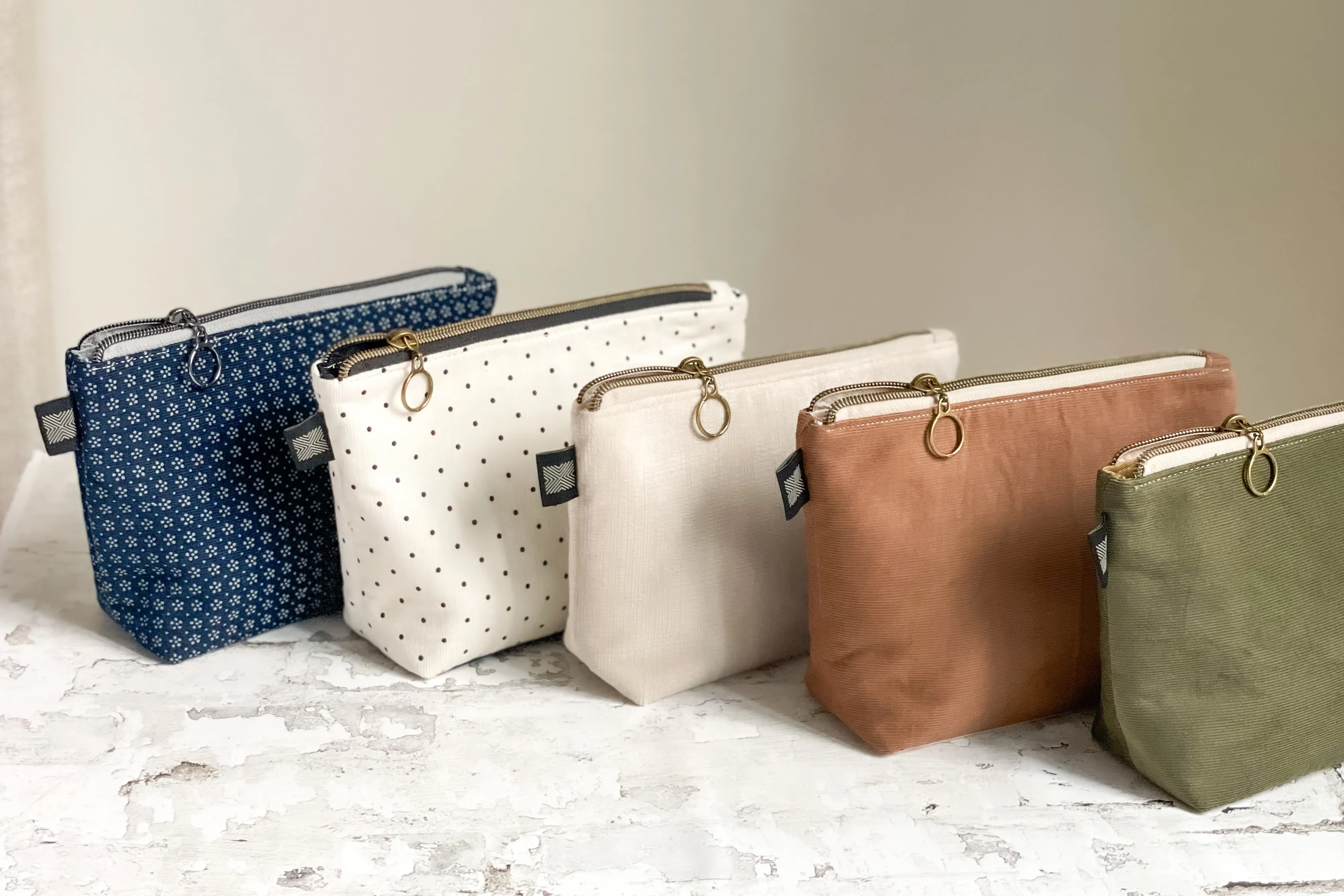 Corduroy Pouches
