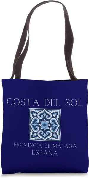 Costa del Sol Malaga Spain Tote Bag