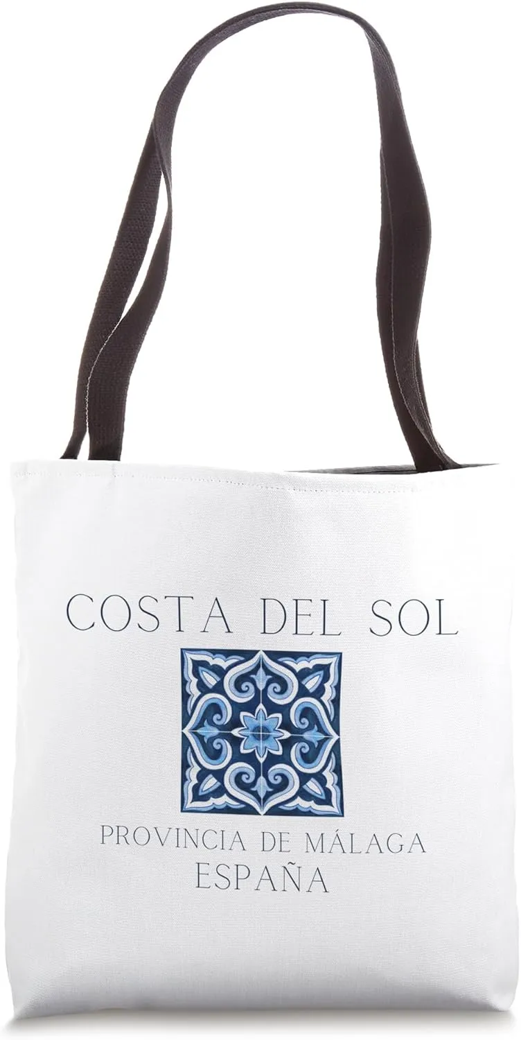 Costa del Sol Malaga Spain Tote Bag