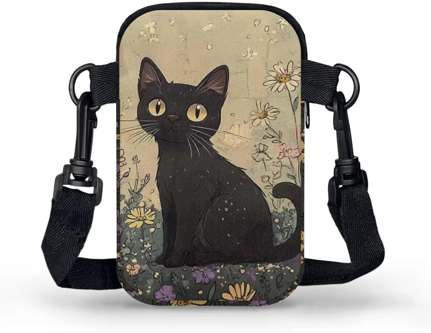 Crossbody Bag Crossbody Purses for Women Shoulder Bags with Strap Casual Polyester Shoulder Bag