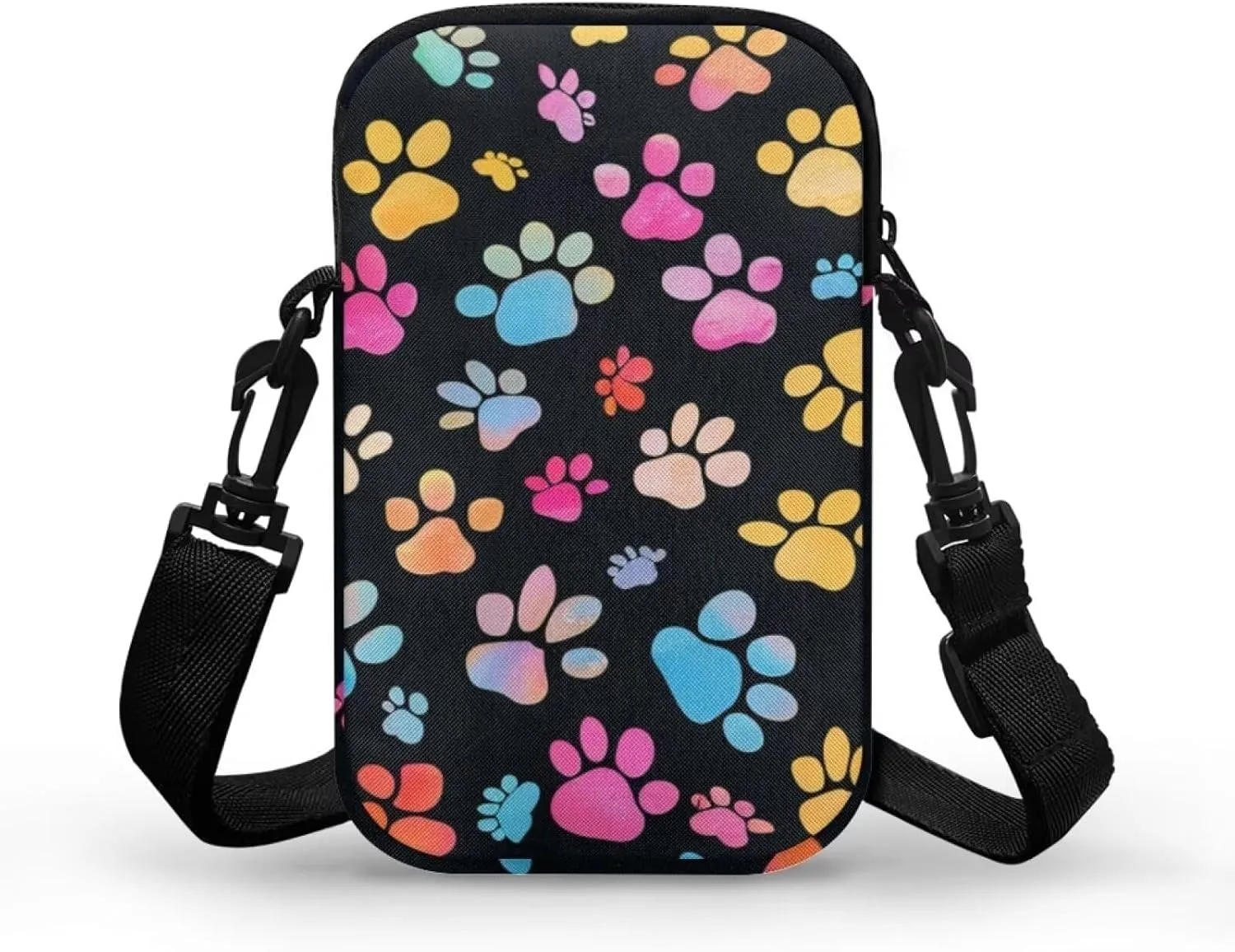 Crossbody Bag for Women Mini Messenger Bag Cell Phone Purse Sling Shoulder Bag with Double Pockets