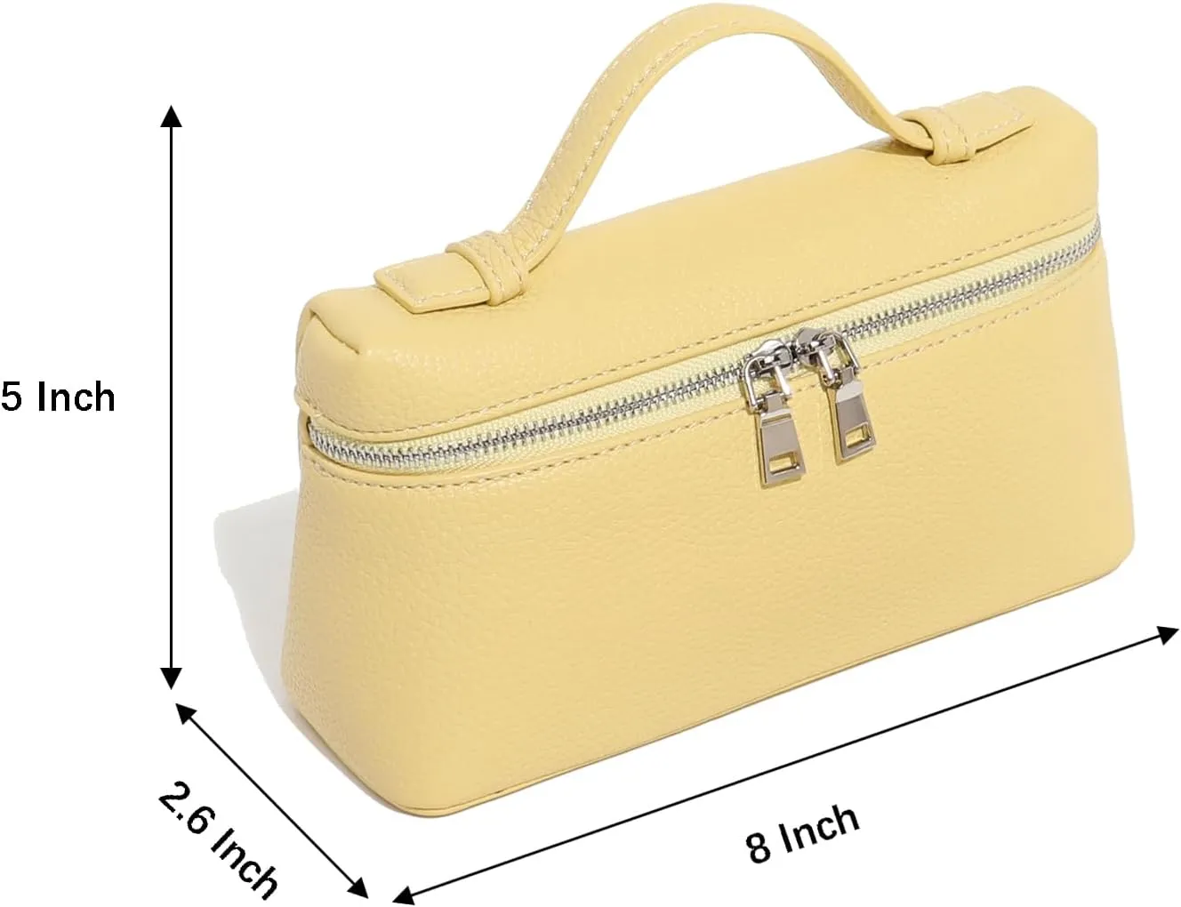 Crossbody Bag for Women Top-Handle Pouch Bag Designer Shoulder Leather Handbag Trendy Purse